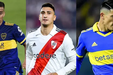 ¿Qué jugadores quedaron libres de Boca y River en este mercado de pases?