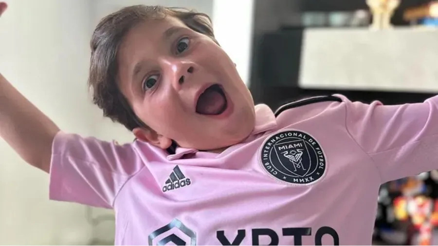  El show de goles de Mateo, el hijo de Lionel Messi, en la academia del Inter Miami