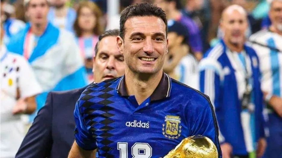 Lionel Scaloni sorprendió a los vecinos de Pujato en Año Nuevo
