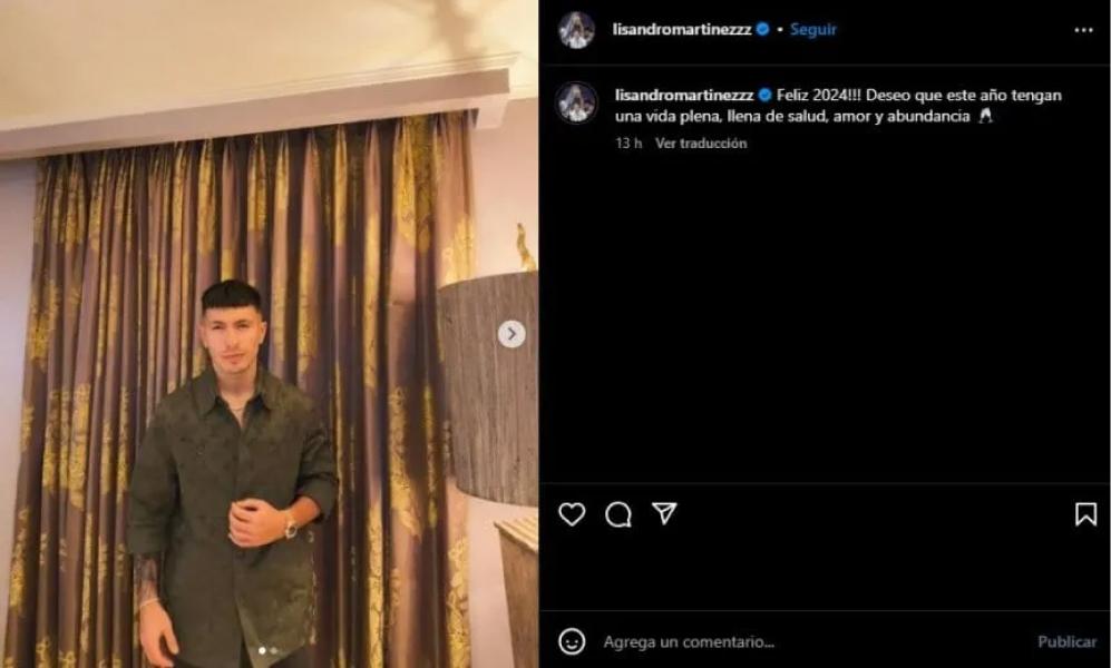 Messi, Di María y demás: mirá los posteos de la Selección argentina para celebrar el año nuevo