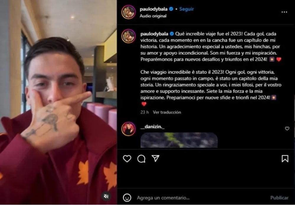 Messi, Di María y demás: mirá los posteos de la Selección argentina para celebrar el año nuevo