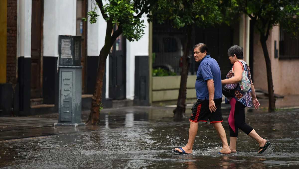 Las lluvias seguirían el resto de la jornada sobre Tucumán