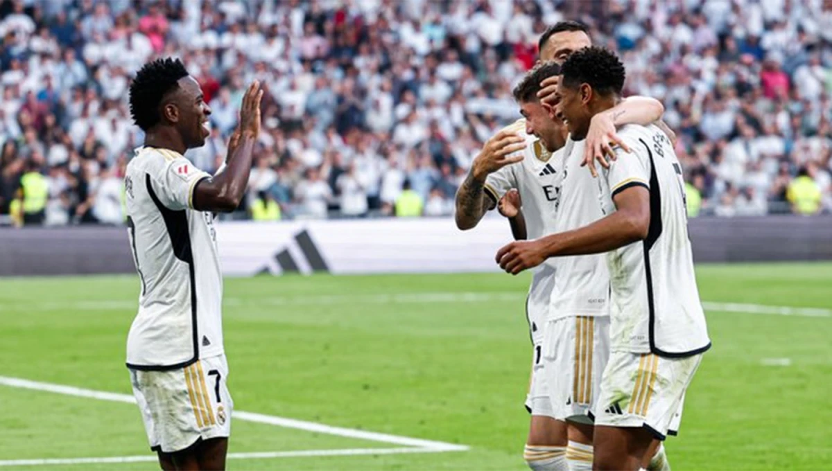 SEGUIR EL RITMO. Real Madrid alcanzó la fecha pasada al increíble Girona en la cima de LaLiga.