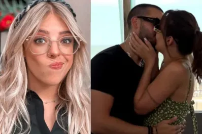 La particular reacción de Nati Jota luego de que Nicolás Occhiato confirmara su noviazgo con Flor Jazmín Peña