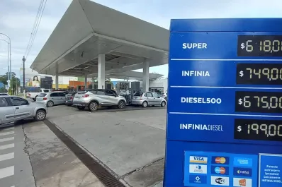 Bajó un 20% el consumo de nafta y gasoil tras el último aumento de precios