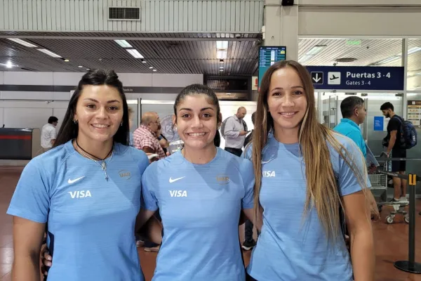 Las Yaguaretés, listas para el viaje a Dubai