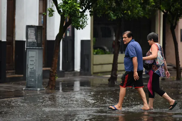 Las lluvias seguirían el resto de la jornada sobre Tucumán