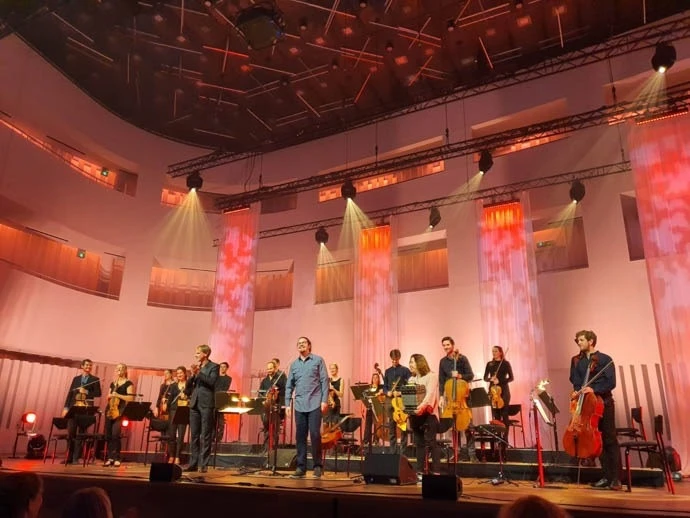 INVITADA ESPECIAL. La orquesta de los Países Bajos, Kamerata Zuid con la dirección de Frank Adams, abre el año en la Fiesta Nacional del Chamamé.