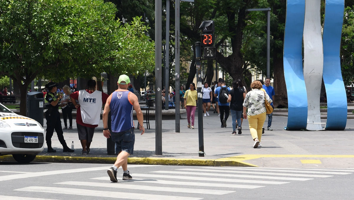 HUMEDAD. Desde el SMN anunciaron una jornada calurosa para el centro de la provincia.