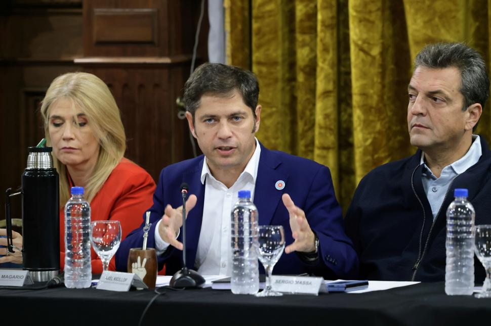 KICILLOF. El bonaerense emerge como un posible líder en el PJ.