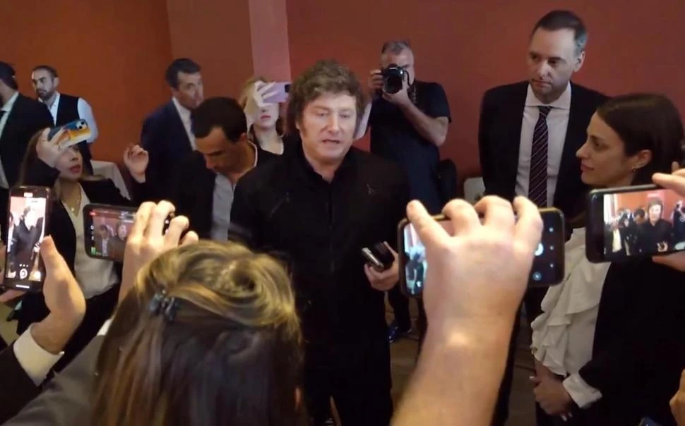 PLAZO. “Dos tercios de las mejoras se van a ver en 15 años”, dijo el presidente Milei en relación al impacto que tendrán sus medidas. na