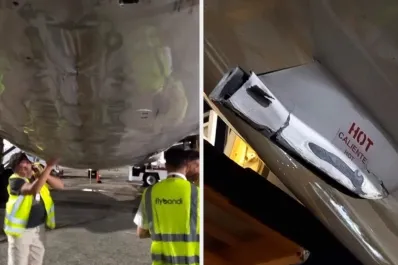 Durante un aterrizaje, un avión de Flybondi impactó su cola contra el asfalto