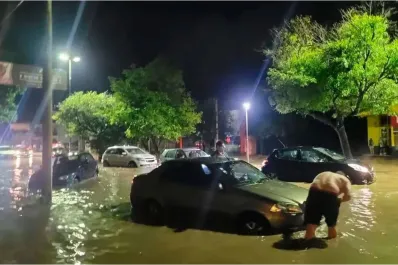 Destrozos e inundaciones por un temporal en Córdoba