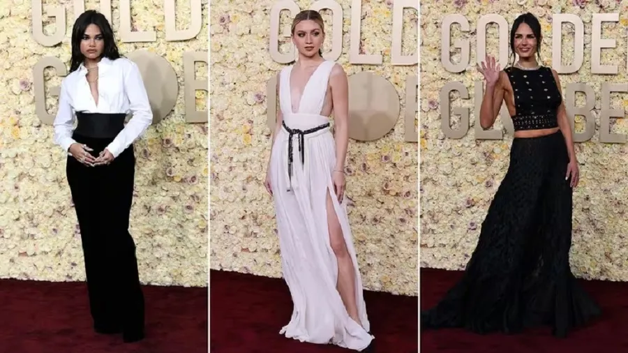Comenzó la alfombra roja de los Golden Globe con la presencia de las estrellas del cine y la televisión internacional