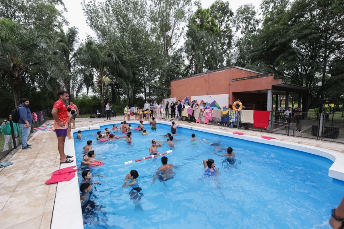 Inauguraron la escuela de verano en el albergue José Fierro