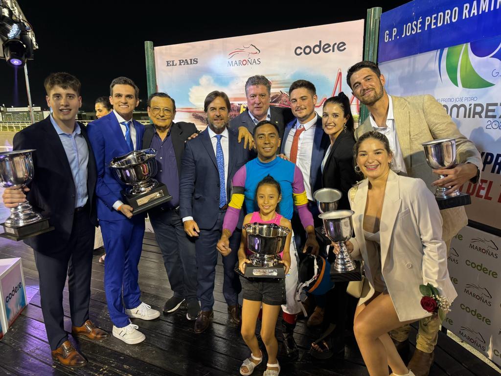 TRIUNFO INTERNACIONAL. Ever Daddy se adjudicó el Gran Premio “José Pedro Ramírez” en Uruguay.