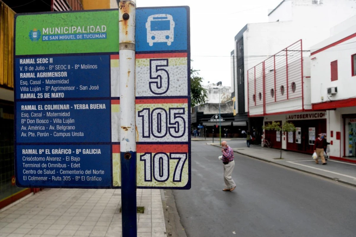 SERVICIO DE OMNIBUS EN TUCUMÁN / foto ilustrativa de archivo