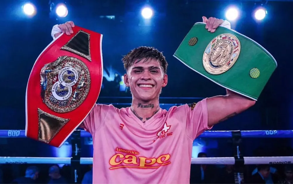 Rodrigo Ruiz es una de las grandes promesas del boxeo nacional. 