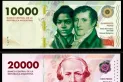 ¿Cómo serán los nuevos billetes de 10.000 y 20.000 pesos y cuándo estarán en circulación?