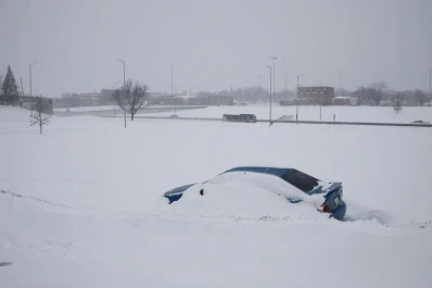 Una gran nevada afecta la campaña electoral en EEUU