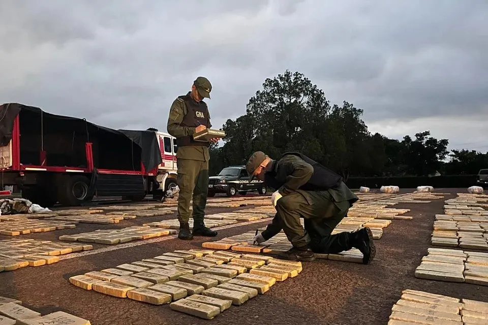 Secuestraron más de 2.800 kilos de marihuana en Misiones