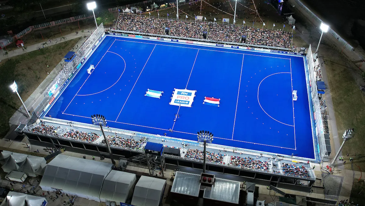 SEDE OTRA VEZ. El Estadio Provincial de hockey de Santiago del Estero volverá a recibir el mejor hockey del mundo en febrero; será la tercera vez en poco más de un año.