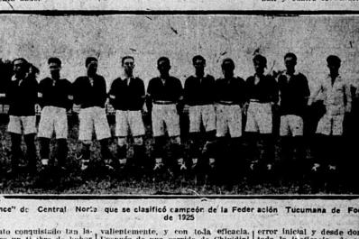 La leyenda de los cuervitos en la coronación de Central Norte en 1925