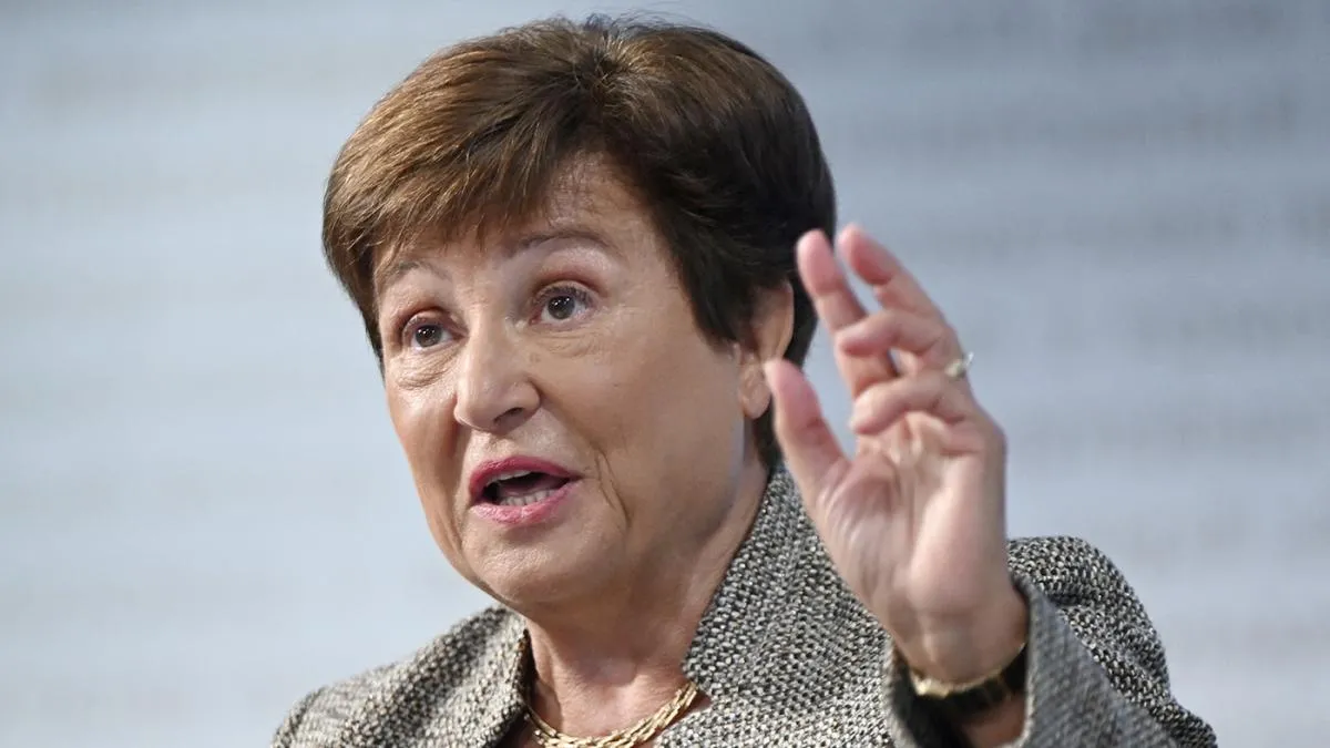 Kristalina Georgieva. AFP