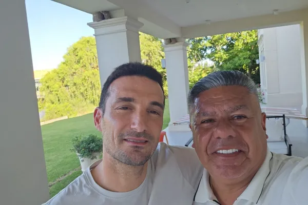 ¿Sigue? Scaloni tuvo una reunión mano a mano con “Chiqui” Tapia