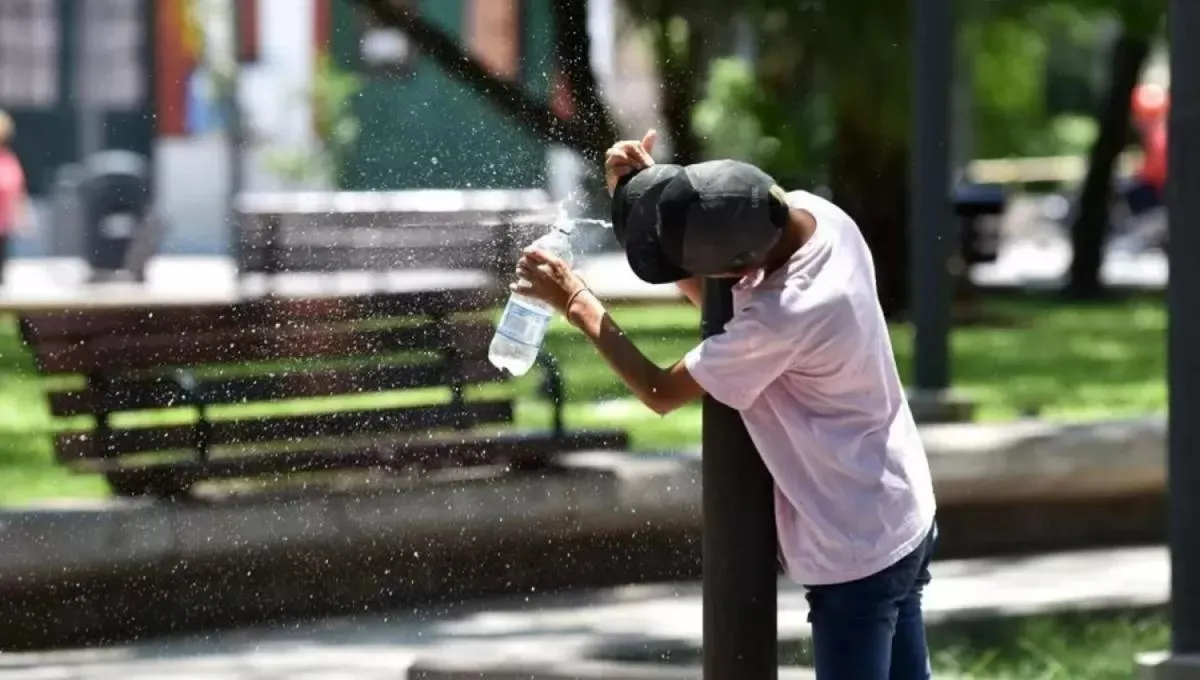 51,6 grados de sensación térmica en una provincia