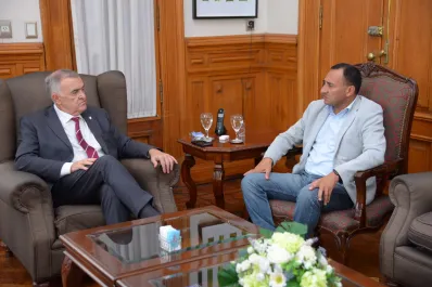 Jaldo y el intendente de Trancas dialogaron sobre el Acuerdo Fiscal Municipal