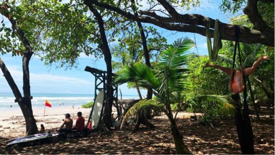 Las paradisíacas playas de Santa Teresa.