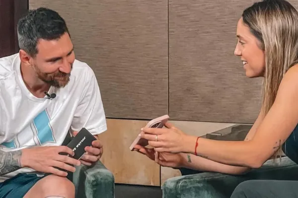 Sofi Martínez habló de Messi para referirse a su ex, Diego Leuco: Volvió y fue más feliz que nunca