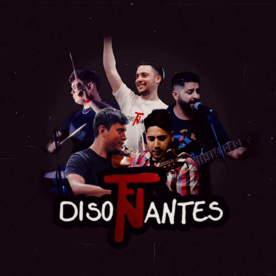 DISONANTES FOLK. El grupo será protagonista de la peña folclórica prevista para esta noche en La Escondida, el espacio en pleno barrio del Abasto.