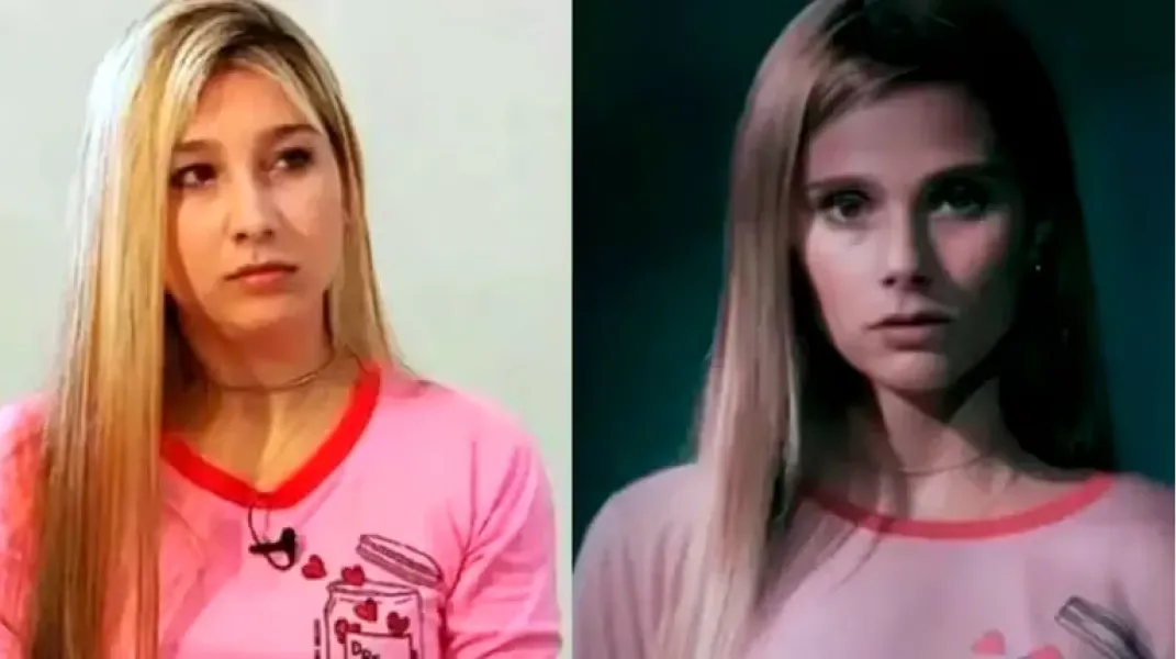 Nahir Galarza y Valentina Zenere.