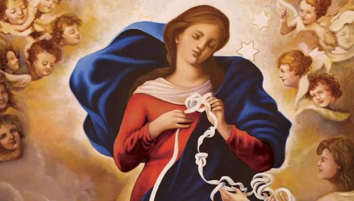 Esta es la oración a la Virgen Desatanudos para solucionar los problemas más difíciles