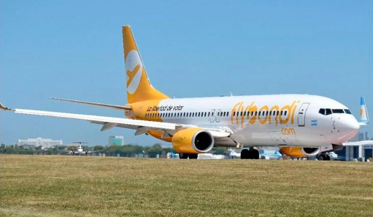 Por el paro nacional, Flybondi trasladará su operación a Ezeiza