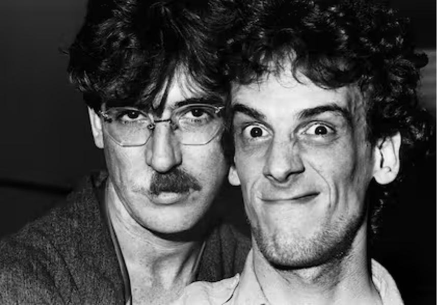 Charly García junto al Flaco Spinetta