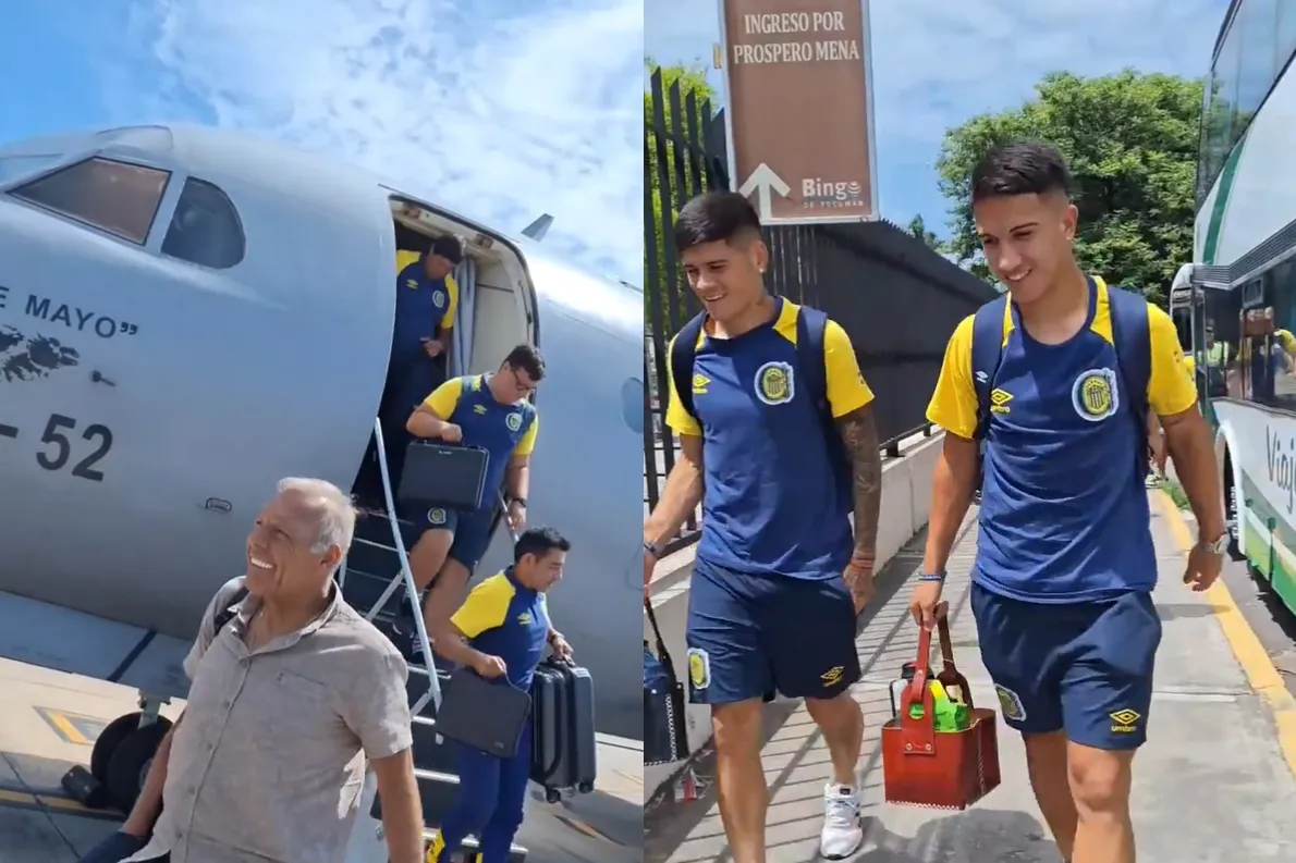 Rosario Central llegó a Tucumán.