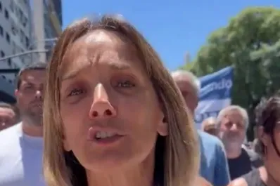 Malena Galmarini participó de la marcha de la CGT