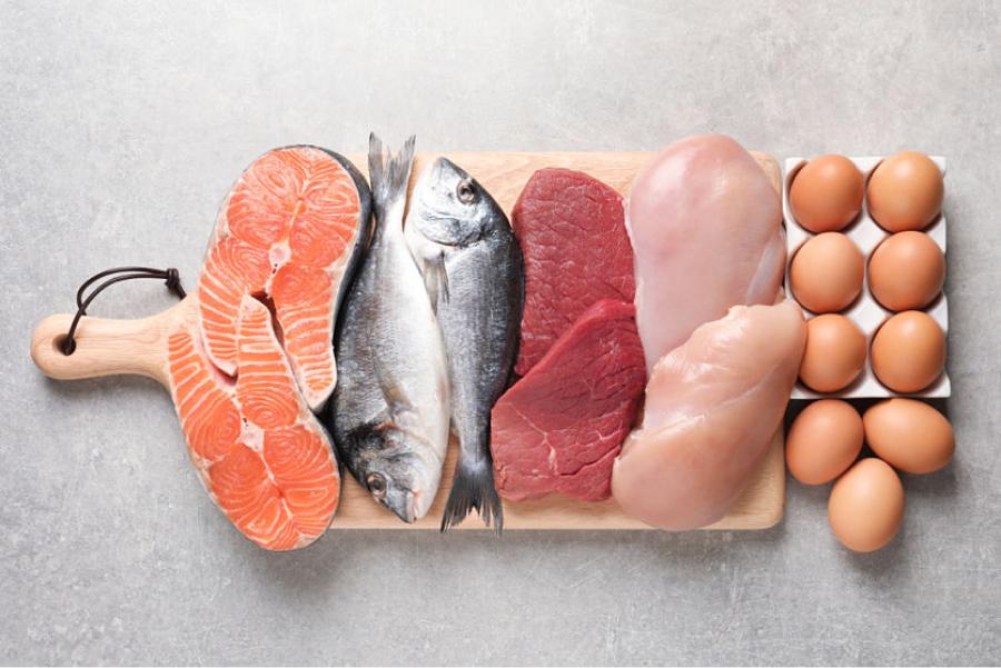Alimentos ricos en Vitamina B.