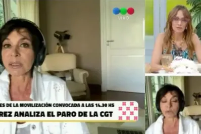 Mónica Gutiérrez habló sobre el blooper con su marido desnudo