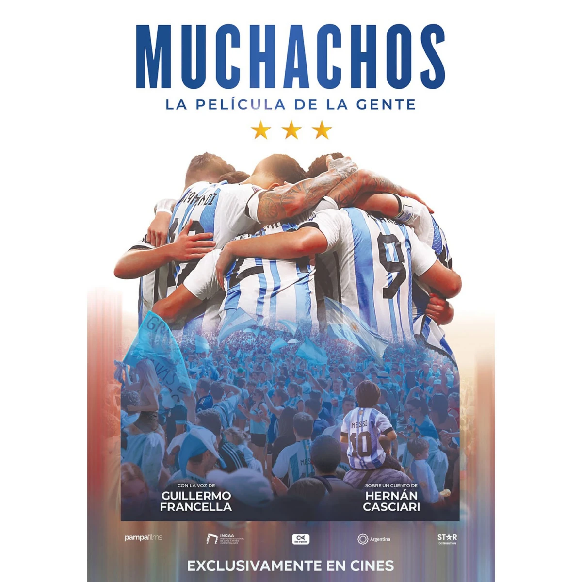 “MUCHACHOS”. La producción basada en un cuento de Hernán Casciari fue la gran preferida por el público en las salas de cine de todo el país.