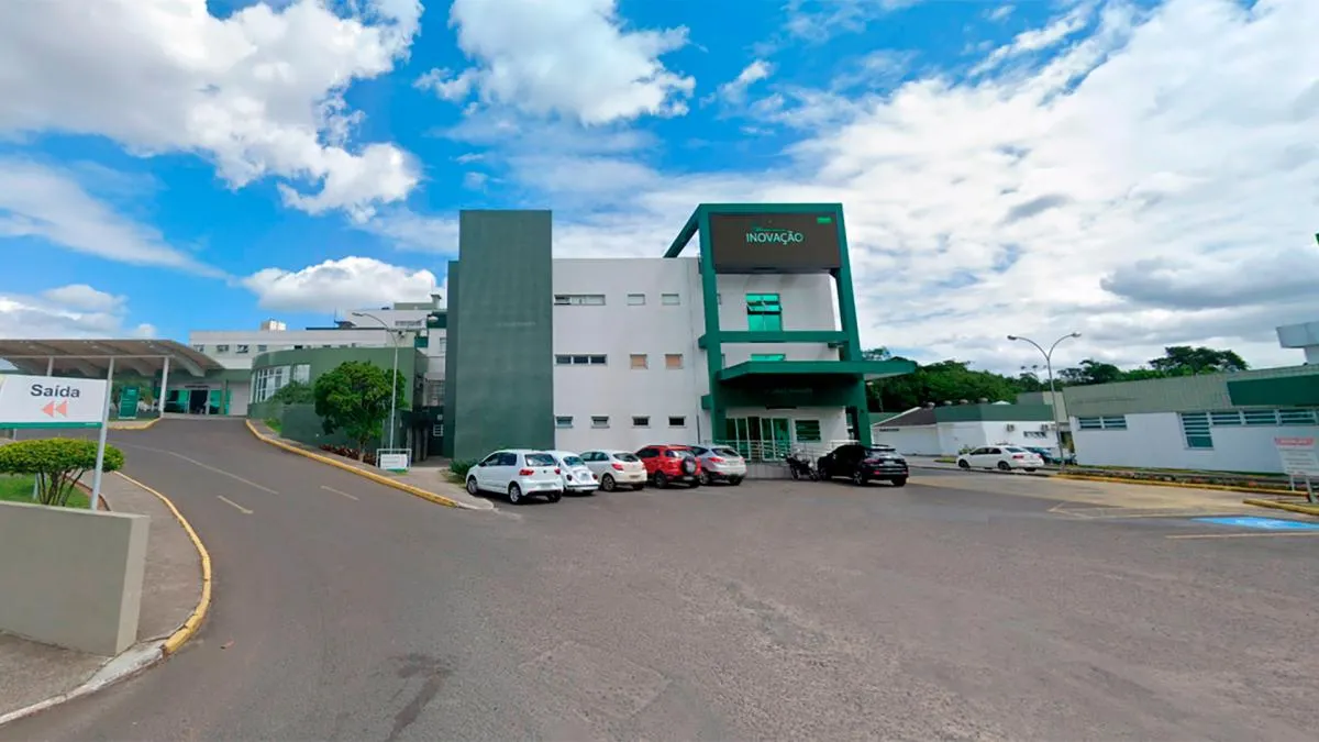 Hospital de Criciuma en Santa catarina, Brasil. Foto: Google Street View.