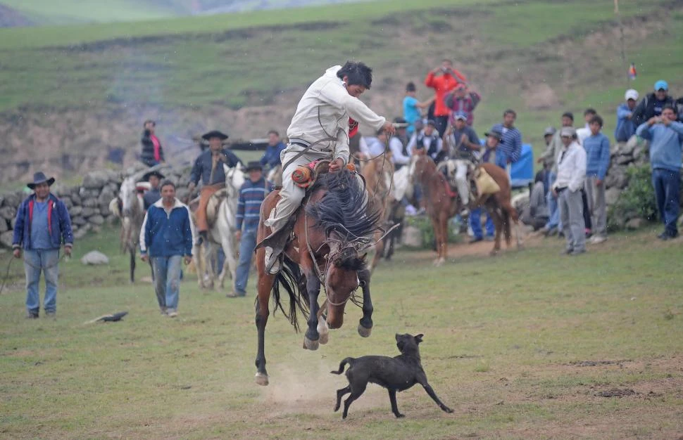 FIESTA POPULAR. El tradicional encuentro del Yerbiao se celebrará nuevamente hoy en el paraje La Ciénaga, con destrezas gauchas y gastronomía. la gaceta / foto de franco vera