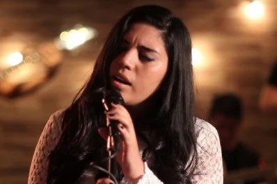 Belén Herrera, en el cierre del Festival de Cosquín