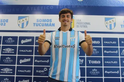 Atlético Tucumán presentó a Francisco Bonfiglio, un refuerzo para el ataque