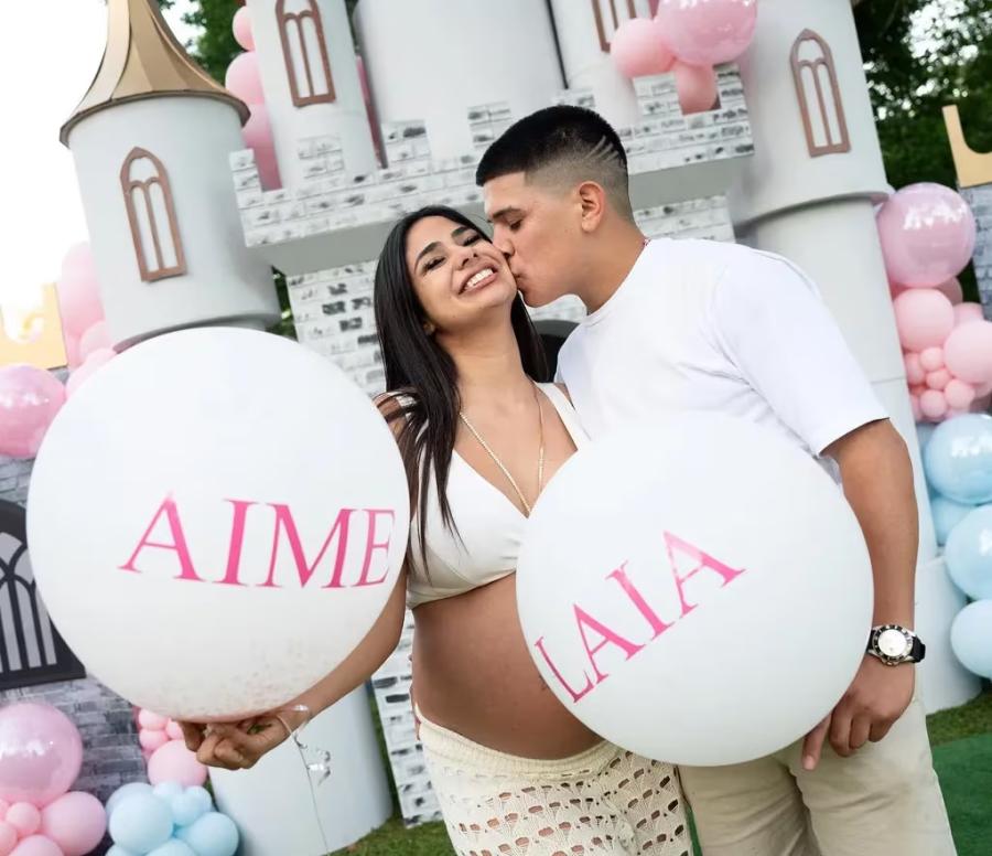 Las gemelas de Daniela y Thiago se llaman Aimé y Laia.