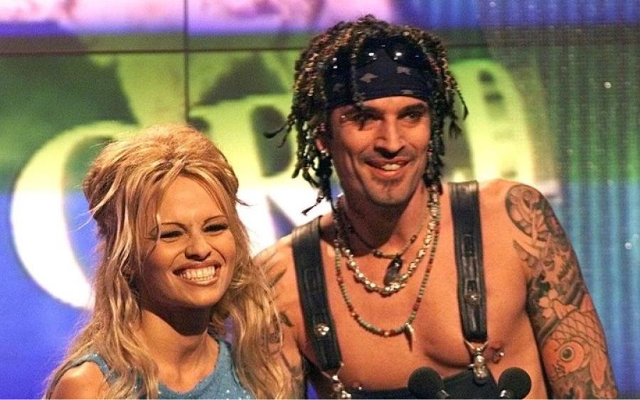 Pamela Anderson y Tommy Lee.