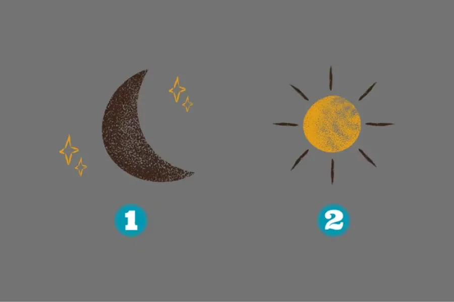 Test viral: elegí el sol o la luna y descubrí una verdad oculta sobre tu personalidad.
